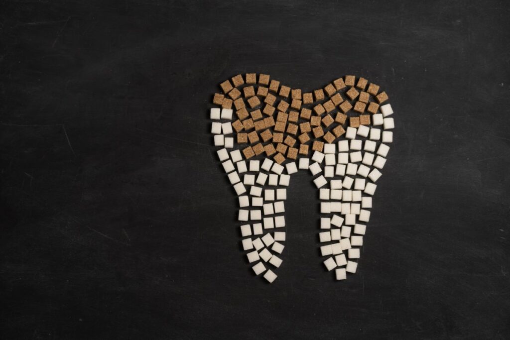 leave decayed tooth untreated