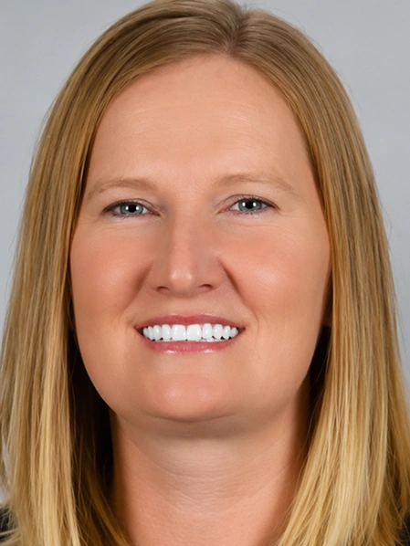 Patient smiling before cosmetic dental treatment